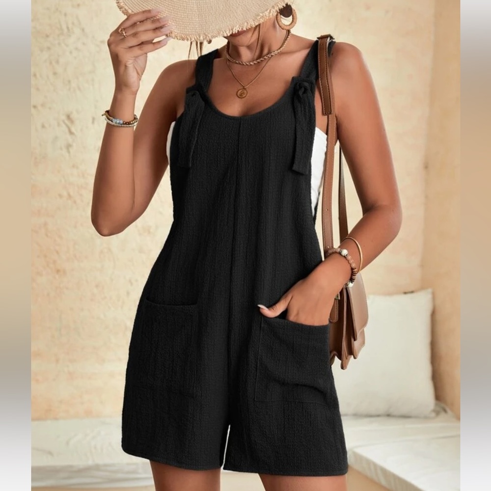 Shein Black Romper